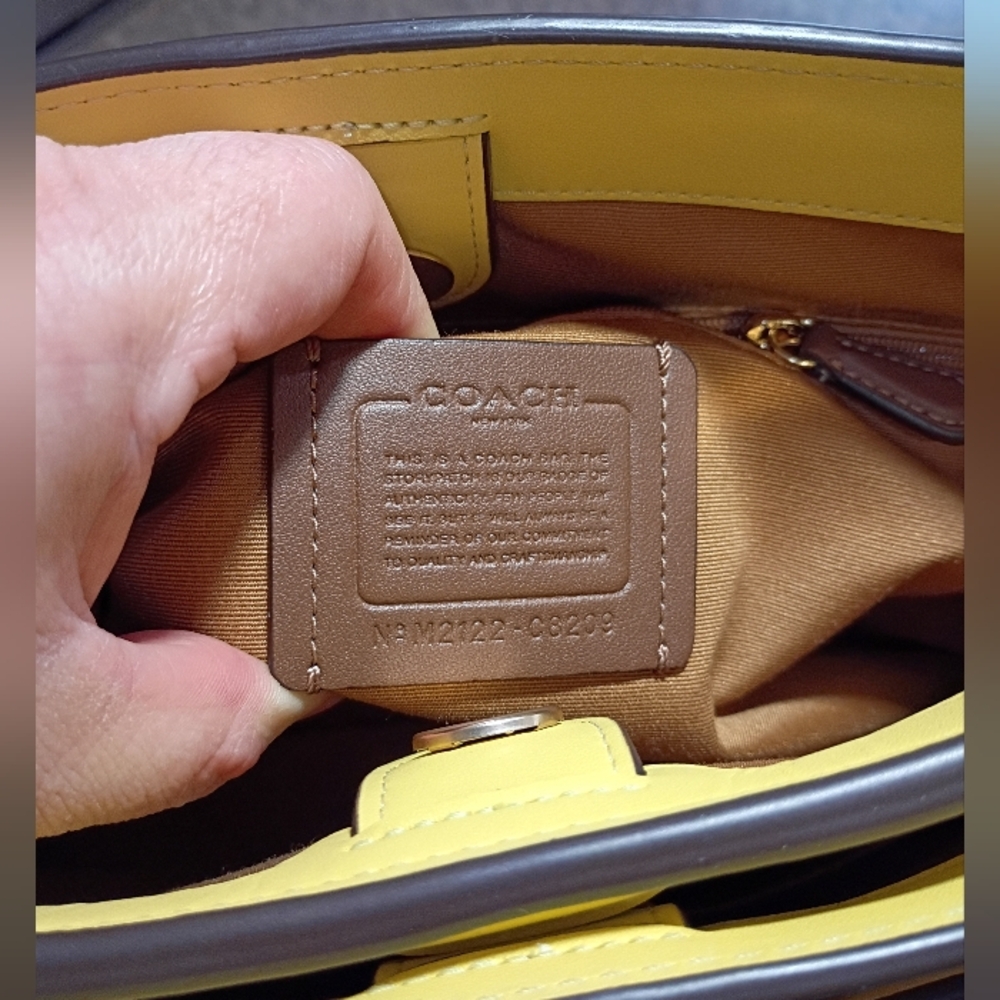 Coach Lane Carryall Satchel Handbag  - Picture 4 of 16